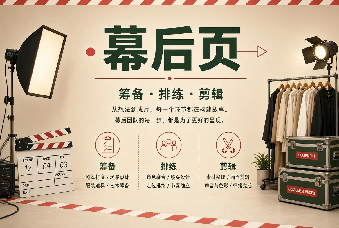 幕后观察画面